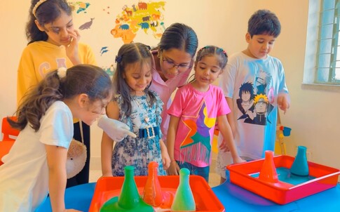 Colorful learning activity